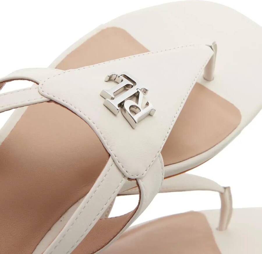 Lauren Ralph Lauren Sandalen Everley Sandals Flat Sandal in crème