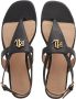Lauren Ralph Lauren Sandalen van leer met labeldetail model 'EVERLY' - Thumbnail 7