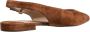 Lauren Ralph Lauren Sandalen met hak Londyn Slbck-Flats-Slingback in bruin - Thumbnail 2