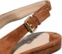 Lauren Ralph Lauren Sandalen met hak Londyn Slbck-Flats-Slingback in bruin - Thumbnail 3