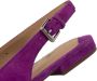Lauren Ralph Lauren Sandalen met hak Londyn Slbck-Flats-Slingback in paars - Thumbnail 2