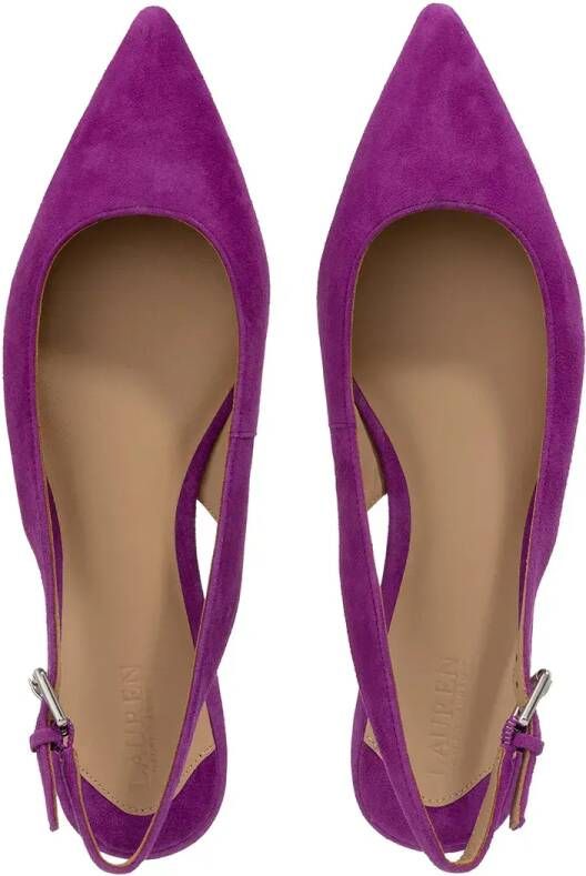 Lauren Ralph Lauren Sandalen met hak Londyn Slbck-Flats-Slingback in paars
