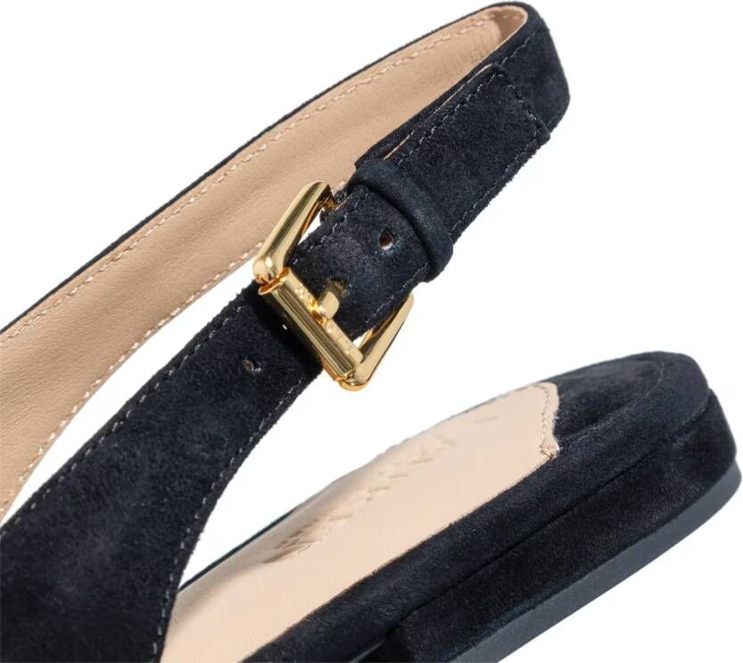 Lauren Ralph Lauren Sandalen met hak Londyn Slbck-Flats-Slingback in zwart