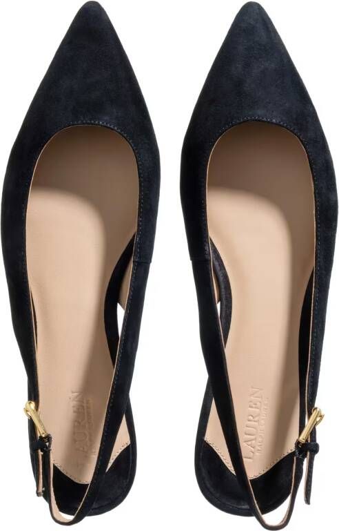 Lauren Ralph Lauren Sandalen met hak Londyn Slbck-Flats-Slingback in zwart