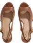 Lauren Ralph Lauren Sandalen van leer met labeldetail model 'RONI' - Thumbnail 6