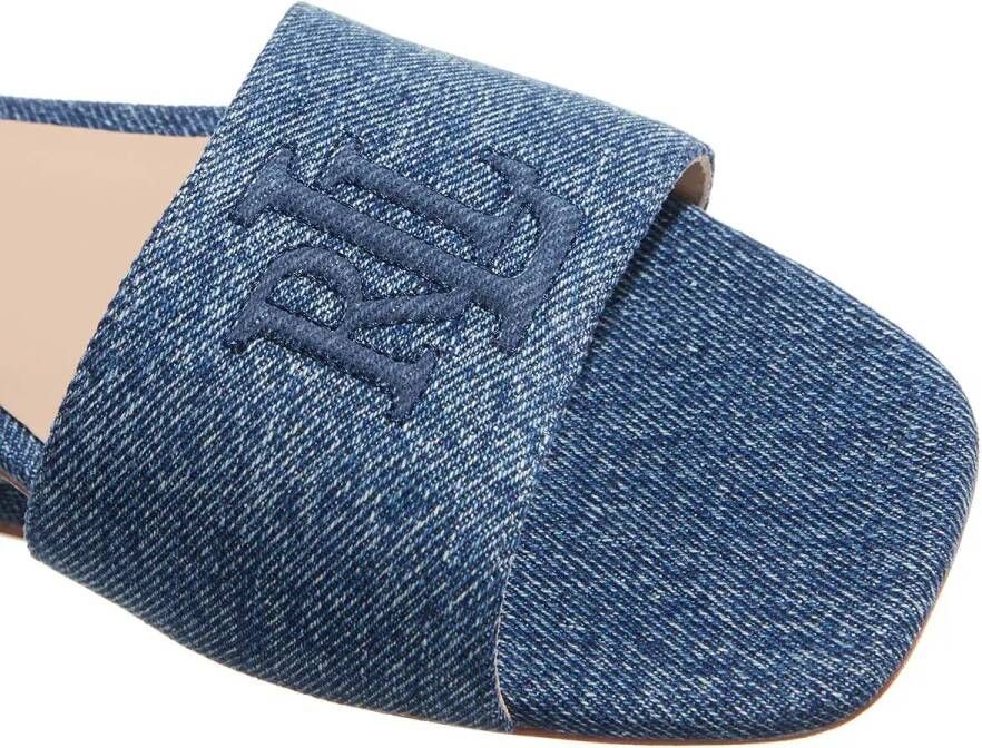 Lauren Ralph Lauren Slippers & Mules Everley Sld Sandals Slide in blauw