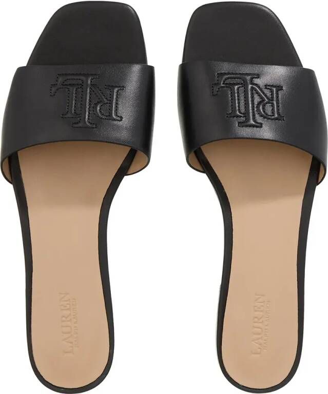 Lauren Ralph Lauren Slippers & Mules Everley Sld Sandals Slide in zwart
