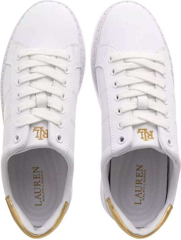 Lauren Ralph Lauren Sneakers Angeline 4 Sneakers Low Top Lace in goud