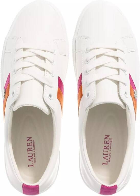 Lauren Ralph Lauren Sneakers Janson II Low Top Lace Sneaker in wit