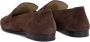 Le Monde Beryl Brown Suede Loafers With Silhouette in zwart - Thumbnail 2