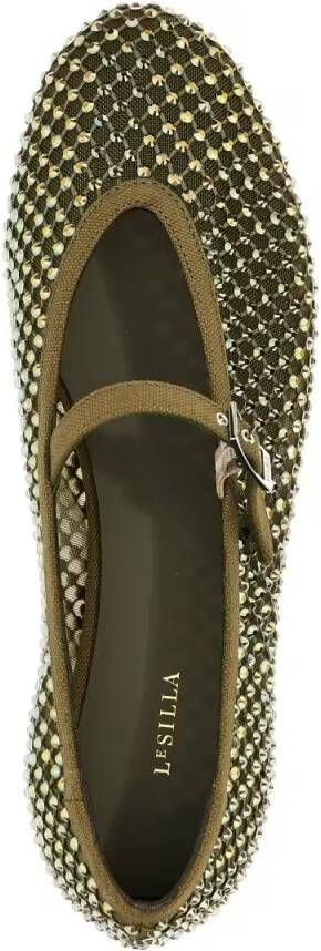 Le Silla 'Gilda' Ballet Flats in groen