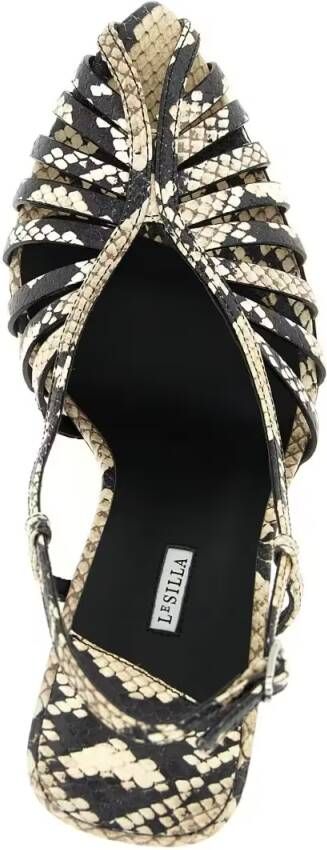 Le Silla Hoge hakken 'Cage' Slingback in meerkleurig