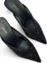 Le Silla Slippers & Mules Gilda Mules 100 in zwart - Thumbnail 2