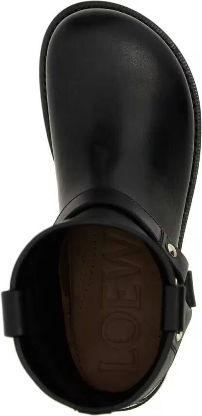 Loewe Boots 'Campo Biker' Ankle Boots in zwart