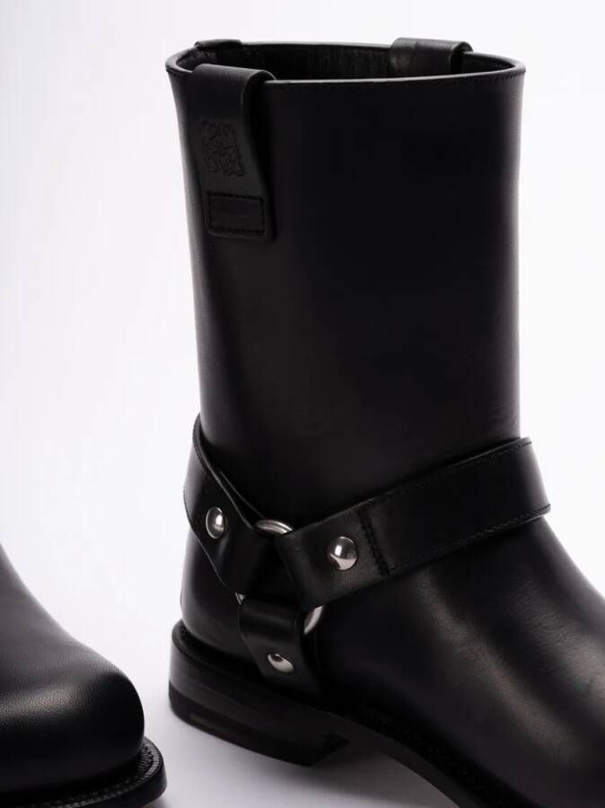 Loewe Boots `Campo` Biker Boots in zwart