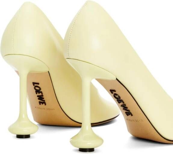 Loewe Hoge hakken Toy Pump 90 in beige