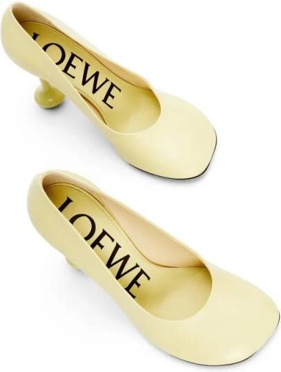 Loewe Hoge hakken Toy Pump 90 in beige