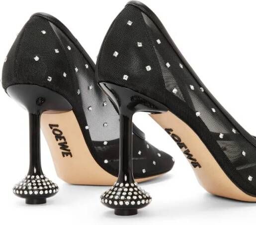 Loewe Hoge hakken Toy Pump 90 in zwart