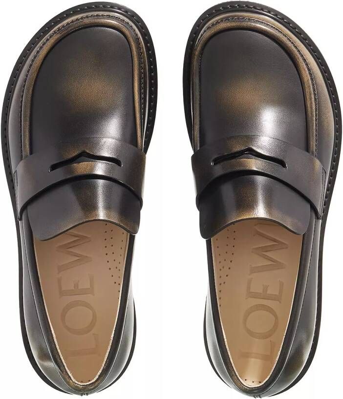 Loewe Loafers Blaze Loafer in bruin