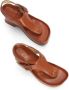 Loewe Sandalen Ease Flatform 90 in bruin - Thumbnail 2