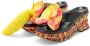 Loewe Sandalen Petal Flatform Sandal 90 in zwart - Thumbnail 2