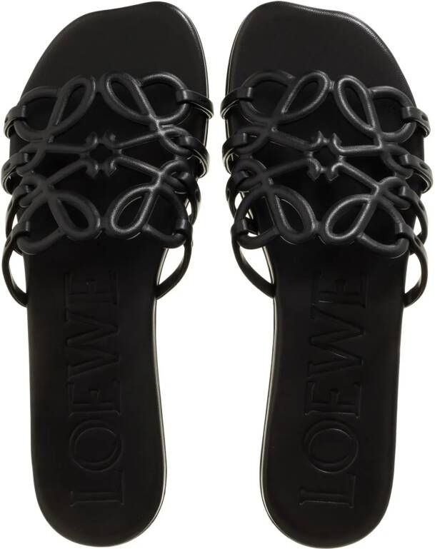 Loewe Slippers & Mules Petal Anagram Slide in zwart