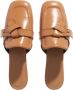 Loewe Slippers Gate Mule Shoes in cognac - Thumbnail 3
