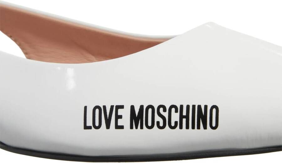 Love Moschino Ballerina in wit