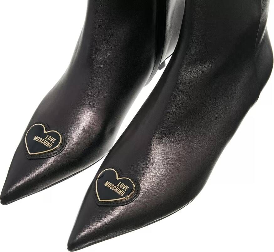 Love Moschino Boots & laarzen Enameled Heart in zwart