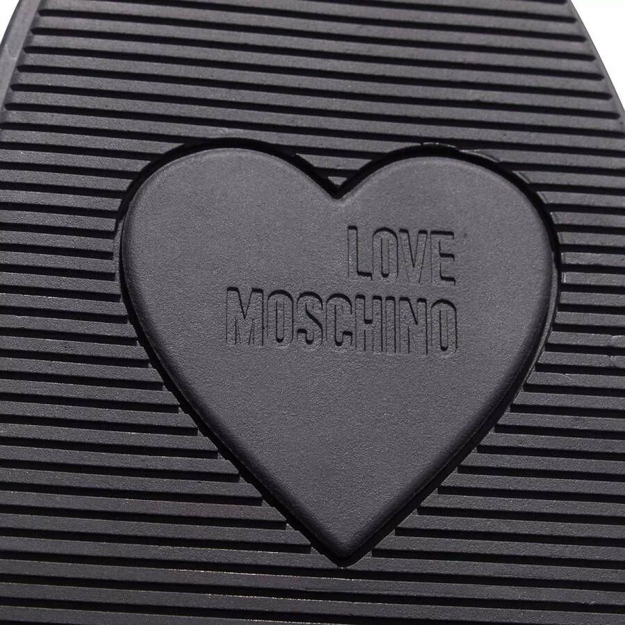 Love Moschino Laarzen met logoplakkaat Zwart - Foto 9