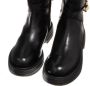 Love Moschino Enkellaarzen met hart amulet Zwart - Thumbnail 7