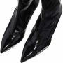 Love Moschino Boots & laarzen Sca.Nod.Spillo70 Stretch Pat.Pu in zwart - Thumbnail 3