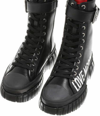 Love Moschino Boots & laarzen Sneakerd.Gomma55 Vit. in zwart