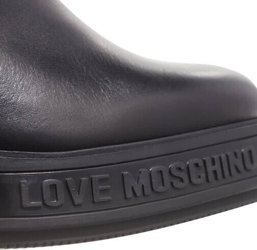 Love Moschino Boots & laarzen Stivaled.Carro100 Vit+Stretchpu in zwart