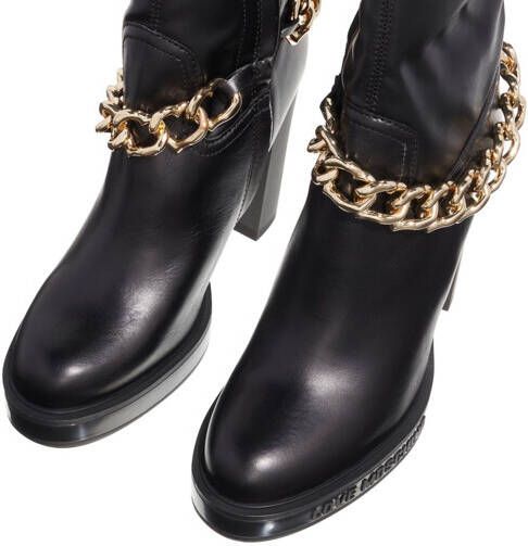 Love Moschino Boots & laarzen Stivaled.Carro100 Vit+Stretchpu in zwart