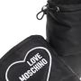 Love Moschino Laarzen met hartpatch Zwart - Thumbnail 4