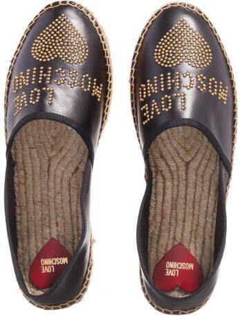 Love Moschino Espadrilles Rope in zwart