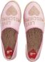Love Moschino Espadrilles Rope in poeder roze - Thumbnail 2