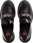 Love Moschino Zwarte Loafer met Logo in Geborsteld Leer Black Dames - Thumbnail 5