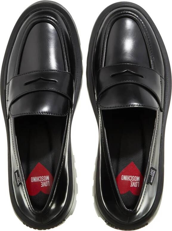 Love Moschino Loafers Her Love Scarpa Donna in zwart