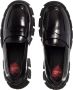 Love Moschino Loafers & ballerina schoenen Winter Tassel in zwart - Thumbnail 2