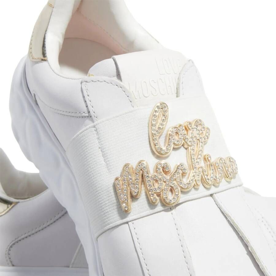 Love Moschino Low-Top Sneakers Donna in wit