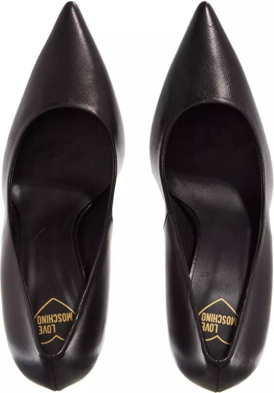 Love Moschino Pumps & high heels Rubber Logo in zwart