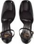 Moschino Love Dames Plateau Sandaal Zwart Lakleer Black Dames - Thumbnail 4