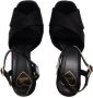 Love Moschino Fantasy Color Leren Plateau Sandalen Black Dames - Thumbnail 9