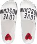 Love Moschino Slippers Pool Slides in wit - Thumbnail 4