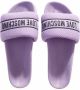 Love Moschino Slippers Slides in paars - Thumbnail 2