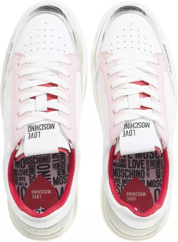 Love Moschino Sneakers Bold Love in poeder roze