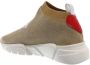 Love Moschino Sneakers Sneakerd Running35 Calza Lurex in beige - Thumbnail 4