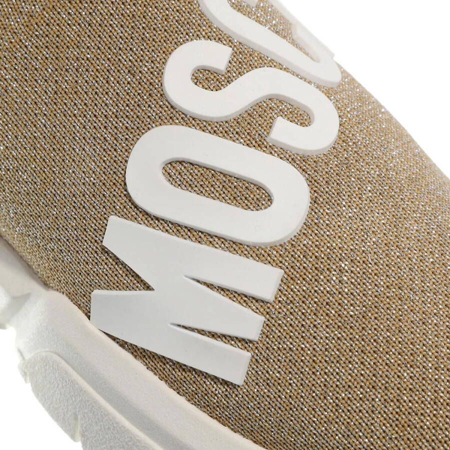 Love Moschino Sneakers Sneakerd Running35 Calza Lurex in beige